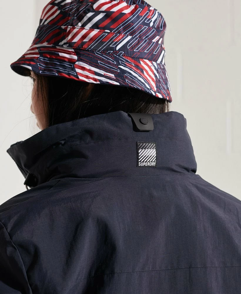 SUPERDRY Hurricane Jacket Grey Marl 4 SUPERDRY Hurricane Jacket Grey Marl - Image 4