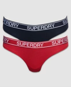 SUPERDRY Organic Cotton Grace Super Briefs Double Pack Rouge Red/downhill Navy 10 SUPERDRY Organic Cotton Grace Super Briefs Double Pack Rouge Red/downhill Navy -Sportswear Sales 2022 upload9223368955665862691