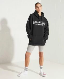 SUPERDRY Limited Edition City College Hoodie Grey Marl 2