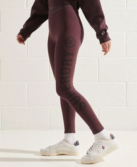 SUPERDRY Essential 7/8 Leggings Varsity Red 11 SUPERDRY Essential 7/8 Leggings Varsity Red - Image 11