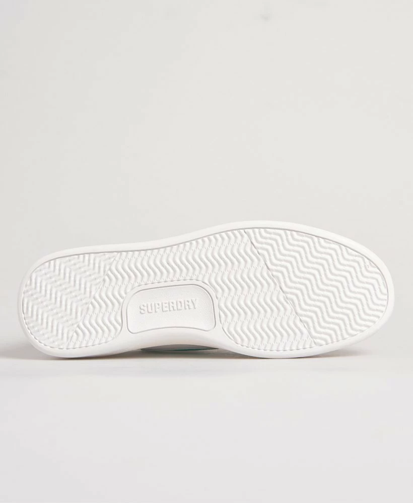 SUPERDRY Vegan Basket Lux Low Trainers White 5 SUPERDRY Vegan Basket Lux Low Trainers White - Image 5