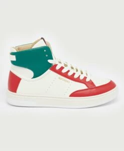 SUPERDRY Vegan Basket Lux Trainers White/aqua -Sportswear Sales 2022 upload9223368955665869188