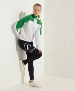 SUPERDRY Sportstyle Logo Leggings Black