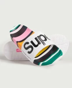SUPERDRY All Over Print Beach Sliders Cut Out Tropical -Sportswear Sales 2022 upload9223368955665875986