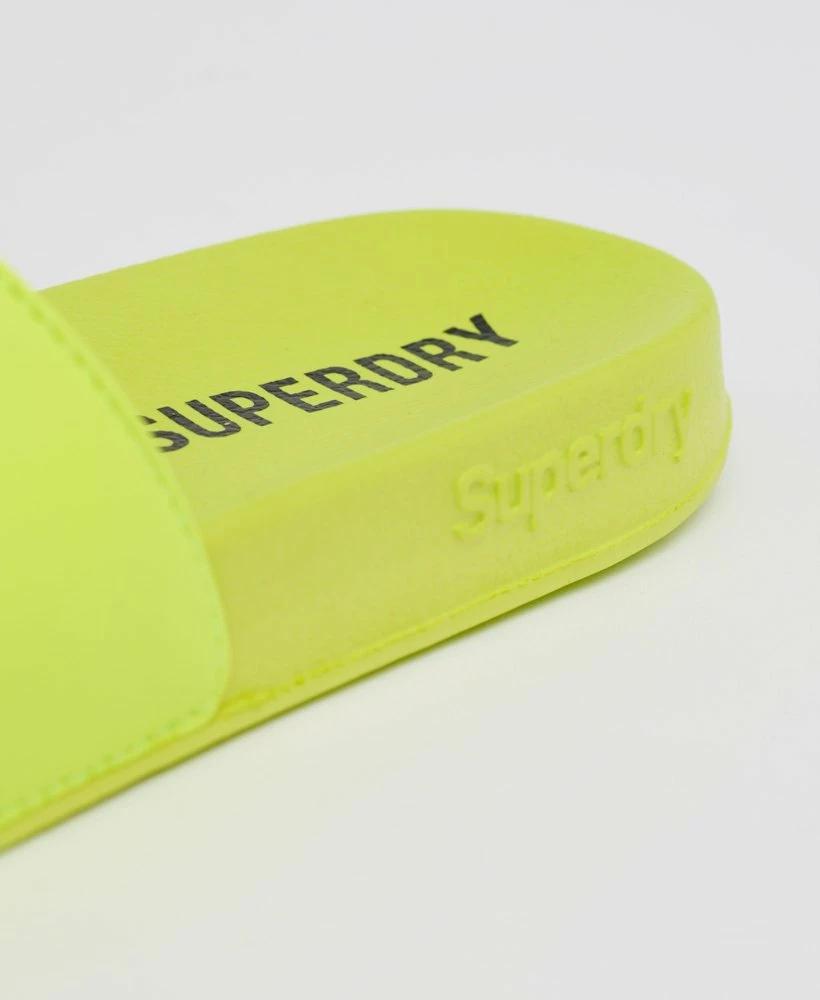 SUPERDRY Patch Pool Sliders Black 3 SUPERDRY Patch Pool Sliders Black - Image 3