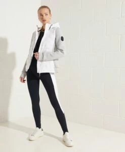 SUPERDRY Storm Sonic Hybrid Hoodie Black