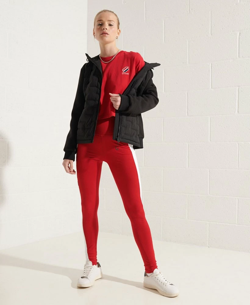 SUPERDRY Storm Sonic Hybrid Hoodie White 1 SUPERDRY Storm Sonic Hybrid Hoodie White