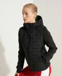 SUPERDRY Storm Sonic Hybrid Hoodie Black -Sportswear Sales 2022 upload9223368955665876468 1