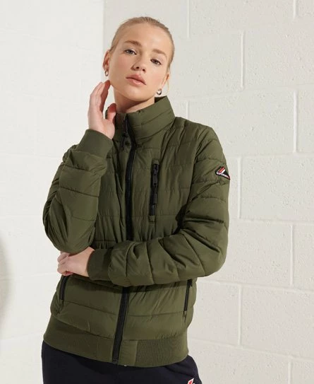 SUPERDRY Fuji Bomber Jacket Azalea Pink 7 SUPERDRY Fuji Bomber Jacket Azalea Pink - Image 7