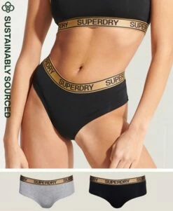 SUPERDRY Organic Cotton Grace Super Boxers Double Pack Grey Marl/black Stripe 19 SUPERDRY Organic Cotton Grace Super Boxers Double Pack Grey Marl/black Stripe -Sportswear Sales 2022 upload9223368955665876785 1