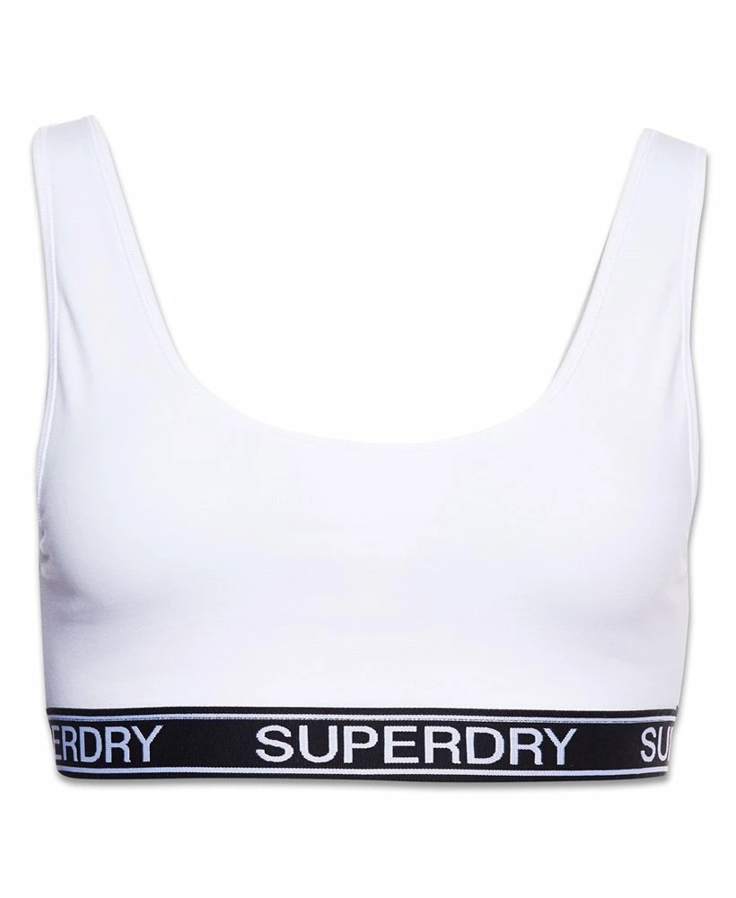 SUPERDRY Organic Cotton Grace Super Bralette Double Pack Optic/black 5 SUPERDRY Organic Cotton Grace Super Bralette Double Pack Optic/black - Image 5