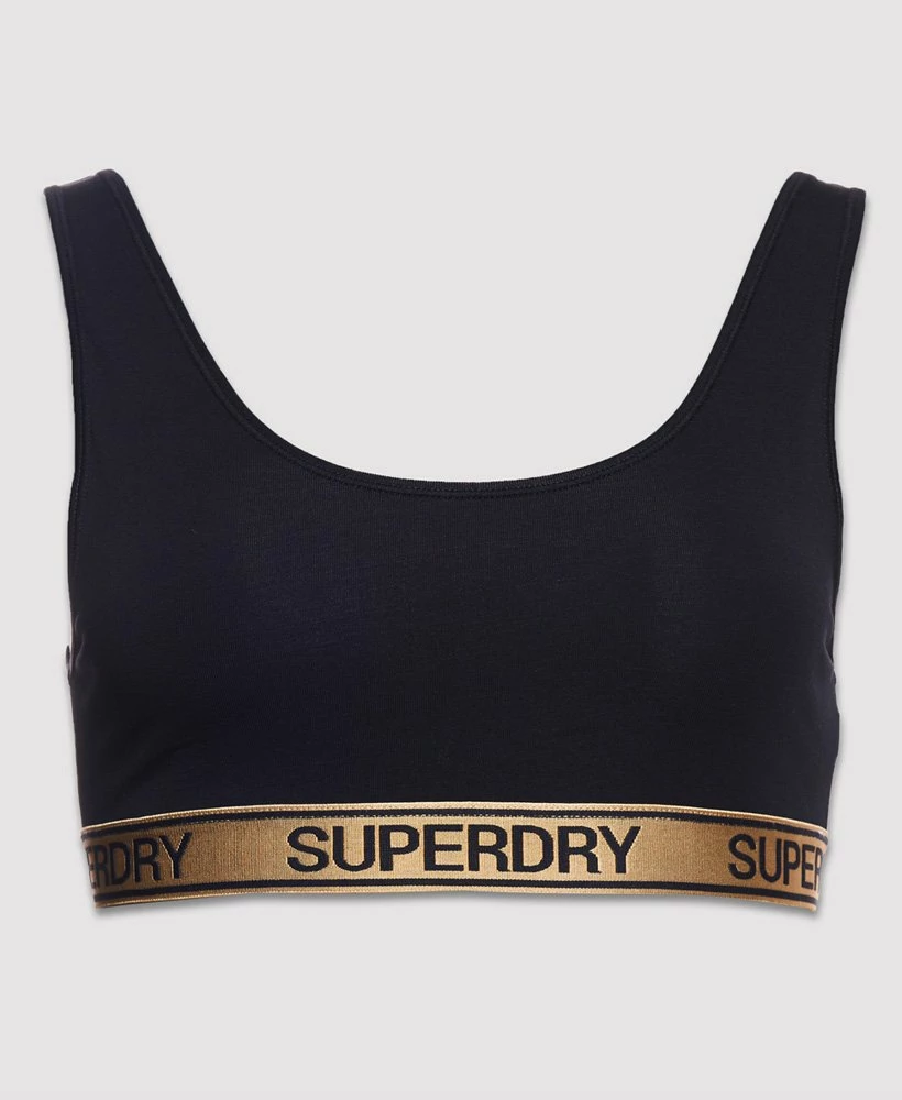 SUPERDRY Organic Cotton Grace Super Bralette Double Pack Black/grey Marl 5 SUPERDRY Organic Cotton Grace Super Bralette Double Pack Black/grey Marl - Image 5