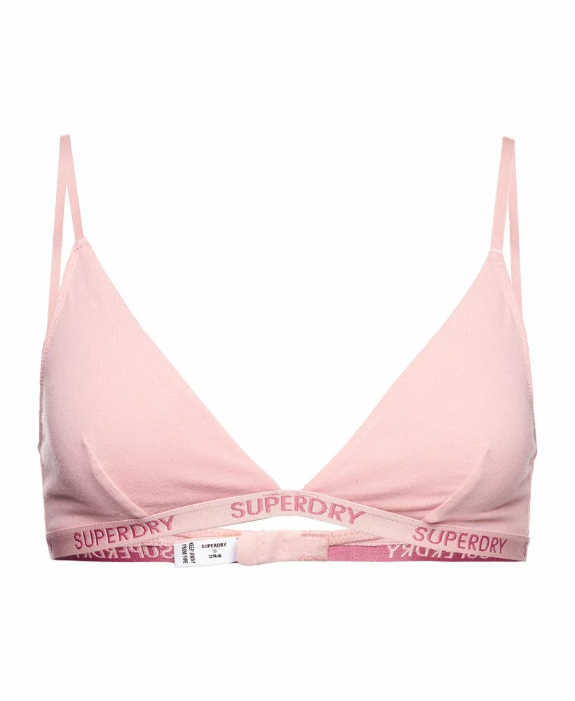 SUPERDRY Organic Cotton Harper Triangle Bralette 2 Pack Black/white 5 SUPERDRY Organic Cotton Harper Triangle Bralette 2 Pack Black/white - Image 5