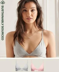 SUPERDRY Organic Cotton Harper Triangle Bralette 2 Pack Black/white 15 SUPERDRY Organic Cotton Harper Triangle Bralette 2 Pack Black/white -Sportswear Sales 2022 upload9223368955665876829
