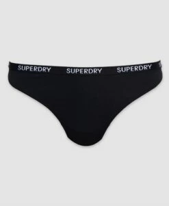 SUPERDRY Organic Cotton Harper Thong 2 Pack Black/white 10 SUPERDRY Organic Cotton Harper Thong 2 Pack Black/white -Sportswear Sales 2022 upload9223368955665876845