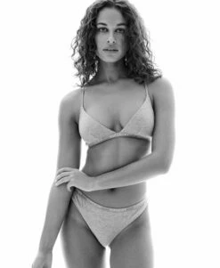 SUPERDRY Organic Cotton Harper Thong 2 Pack Pale Pink/grey