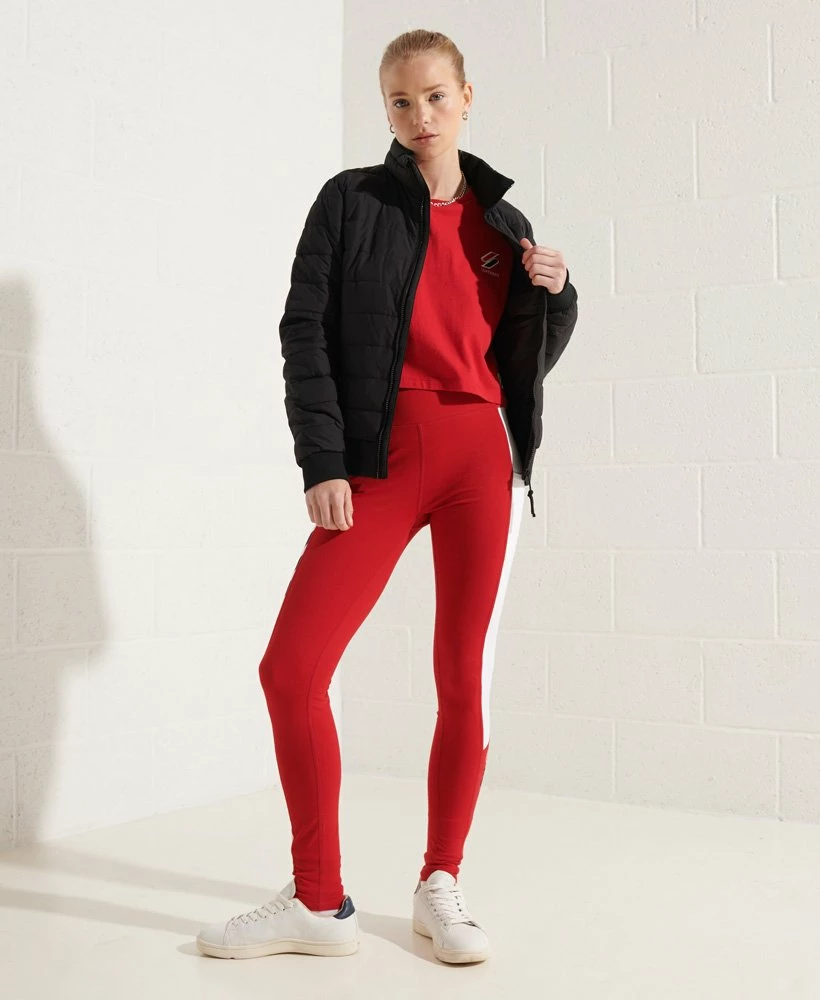 SUPERDRY Fuji Bomber Jacket Azalea Pink 1 SUPERDRY Fuji Bomber Jacket Azalea Pink