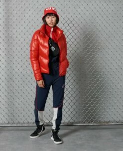 SUPERDRY Brooklyn Padded Jacket High Risk Red