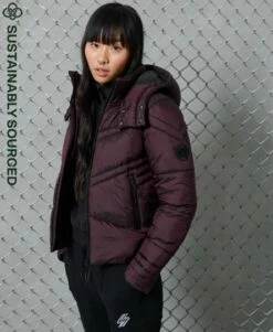 SUPERDRY Geo Luxe Quilt Jacket Purple 11 SUPERDRY Geo Luxe Quilt Jacket Purple -Sportswear Sales 2022 upload9223368955665878240