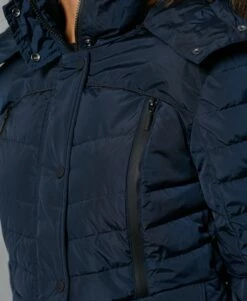 SUPERDRY Longline Glacier Parka Coat Dark Moss -Sportswear Sales 2022 upload9223368955665878794