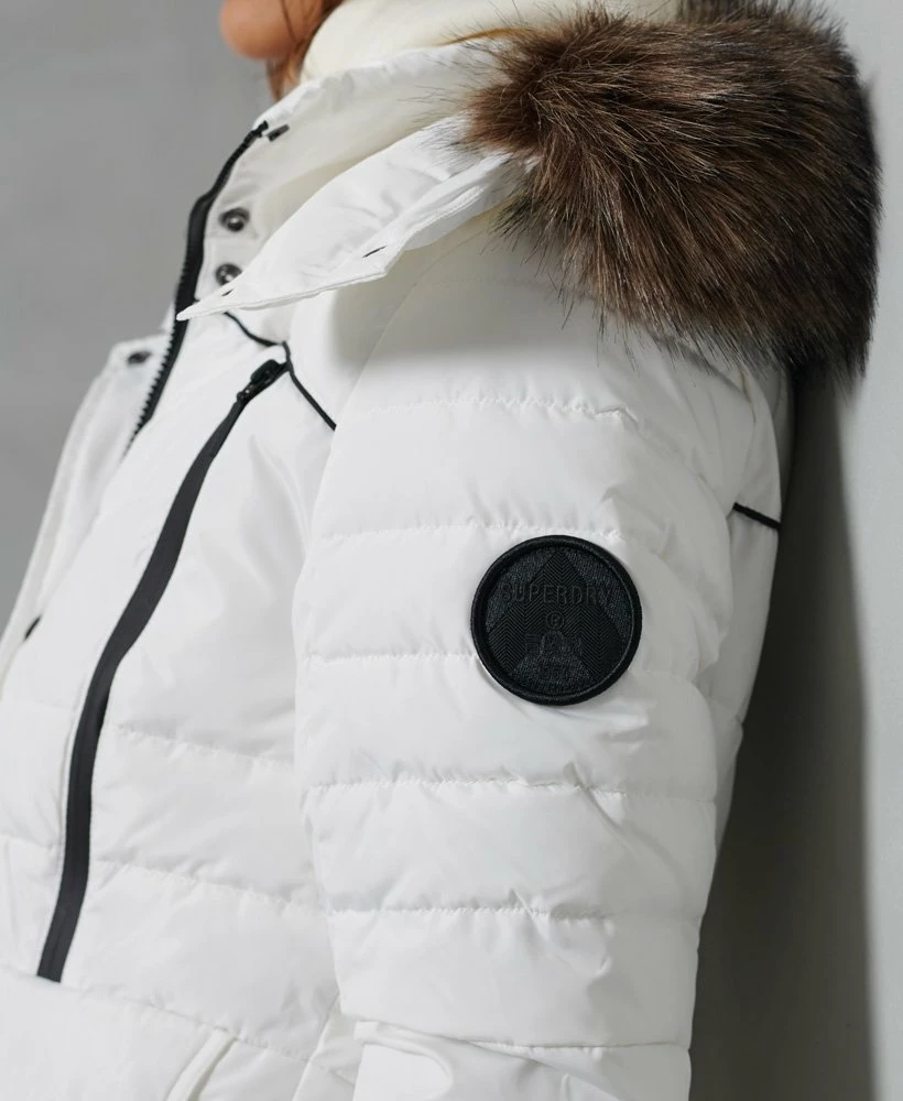 SUPERDRY Glacier Padded Jacket Rouge Red 3 SUPERDRY Glacier Padded Jacket Rouge Red - Image 3