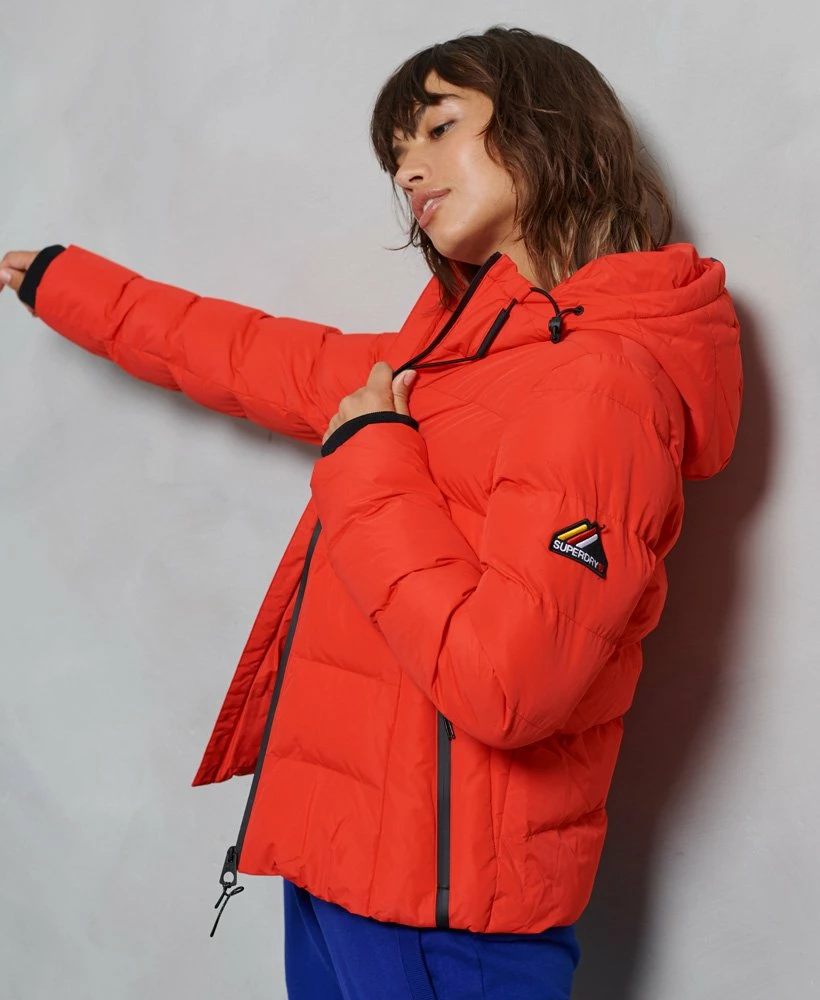 SUPERDRY Spirit Sports Puffer Jacket Apple Red 2 SUPERDRY Spirit Sports Puffer Jacket Apple Red - Image 2