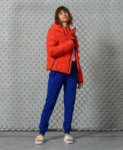 SUPERDRY Spirit Sports Puffer Jacket Apple Red