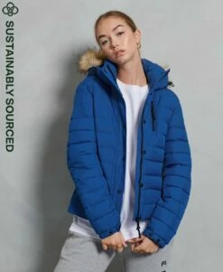 SUPERDRY Classic Faux Fur Fuji Jacket Eclipse Navy 19 SUPERDRY Classic Faux Fur Fuji Jacket Eclipse Navy -Sportswear Sales 2022 upload9223368955665878994 3