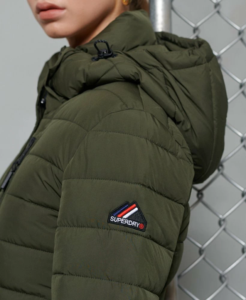 SUPERDRY Classic Fuji Padded Jacket White 4 SUPERDRY Classic Fuji Padded Jacket White - Image 4