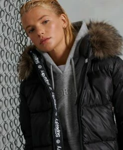 SUPERDRY Sport Puffer Borg Crop Jacket Black 9 SUPERDRY Sport Puffer Borg Crop Jacket Black -Sportswear Sales 2022 upload9223368955665879334