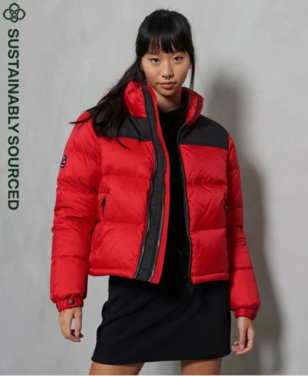 SUPERDRY Sportstyle Code Puffer Jacket Hot Pink 10 SUPERDRY Sportstyle Code Puffer Jacket Hot Pink - Image 10