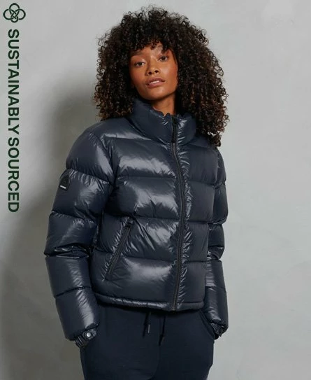 SUPERDRY Luxe Alpine Down Padded Jacket Black 6 SUPERDRY Luxe Alpine Down Padded Jacket Black - Image 6