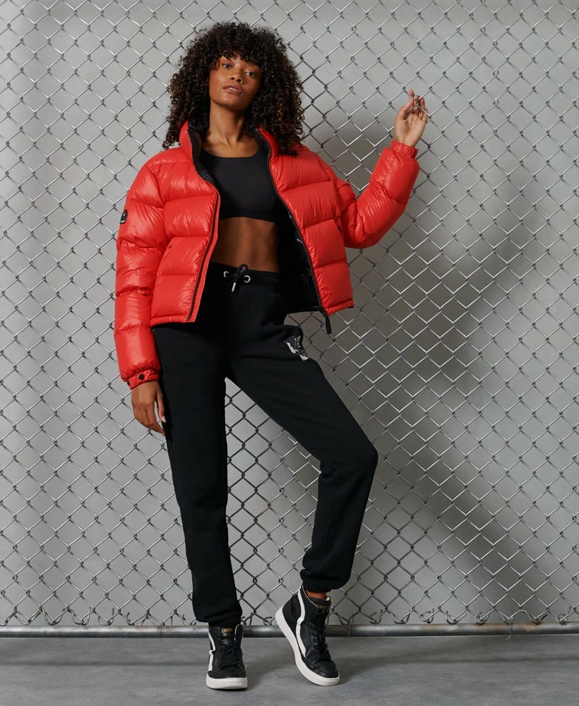 SUPERDRY Luxe Alpine Down Padded Jacket Black 1 SUPERDRY Luxe Alpine Down Padded Jacket Black