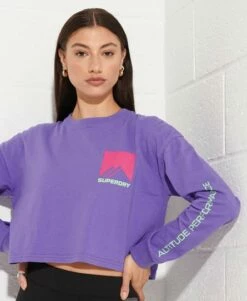 SUPERDRY Mountain Sport Energy Crop Top Purple Opulence 13 SUPERDRY Mountain Sport Energy Crop Top Purple Opulence -Sportswear Sales 2022 upload9223368955665907399