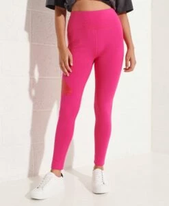 SUPERDRY Mountain High Waisted Leggings Hot Pink -Sportswear Sales 2022 upload9223368955665911922 1