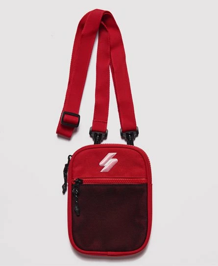 SUPERDRY Unisex Sport Pouch Risk Red 6 SUPERDRY Unisex Sport Pouch Risk Red - Image 6