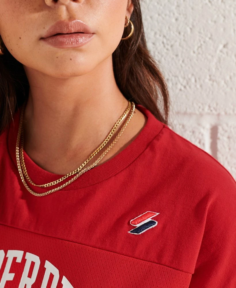 SUPERDRY Varsity Arch Boxy T-Shirt Oregon Green 2 SUPERDRY Varsity Arch Boxy T-Shirt Oregon Green - Image 2