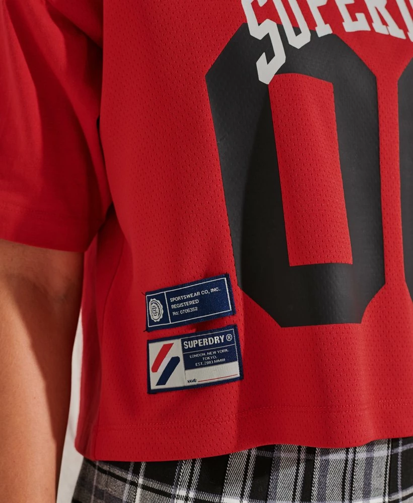 SUPERDRY Varsity Arch Boxy T-Shirt Oregon Green 3 SUPERDRY Varsity Arch Boxy T-Shirt Oregon Green - Image 3