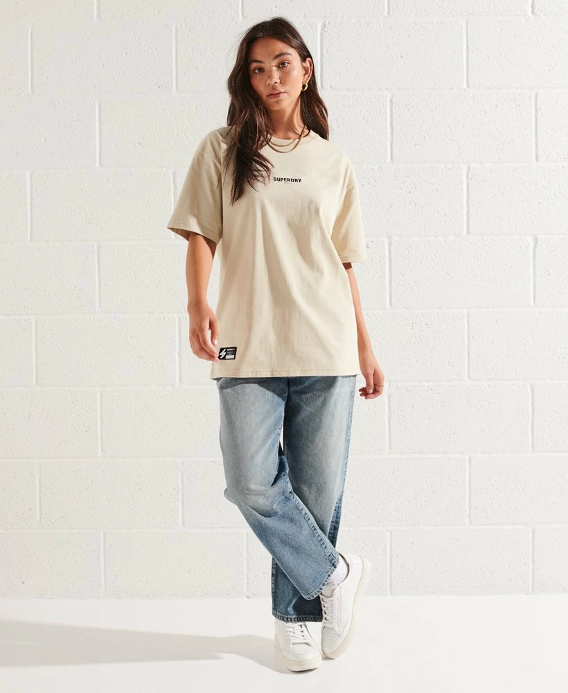 Superdry Code Micro T-Shirt Pelican 1 Superdry Code Micro T-Shirt Pelican