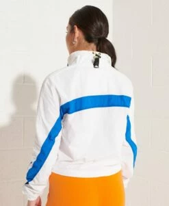 SUPERDRY Colourblock Track Overhead Jacket Optic -Sportswear Sales 2022 upload9223368955665914097