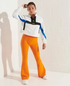 SUPERDRY Colourblock Track Overhead Jacket Optic