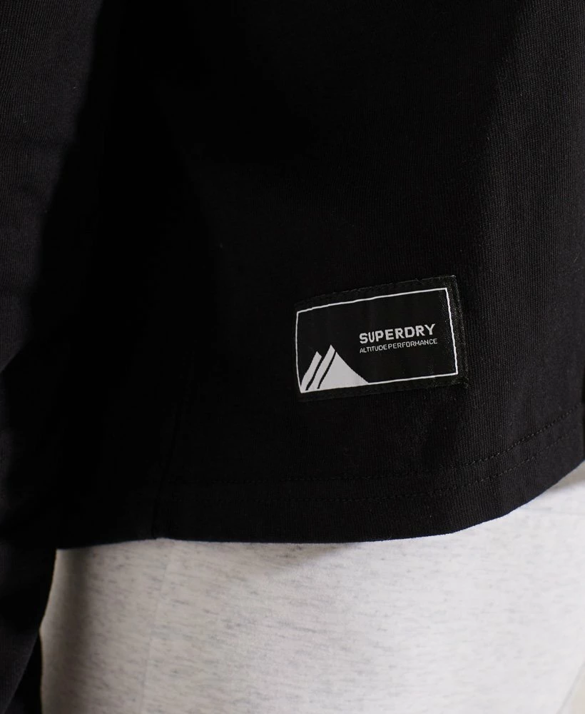 SUPERDRY Mountain Sport Graphic Crop Top Optic 3 SUPERDRY Mountain Sport Graphic Crop Top Optic - Image 3