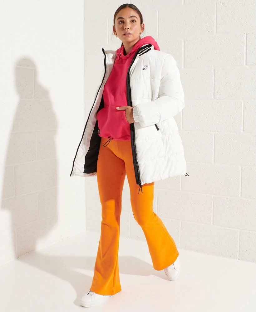 SUPERDRY Mountain Fleece Crop Hoodie Black 1 SUPERDRY Mountain Fleece Crop Hoodie Black