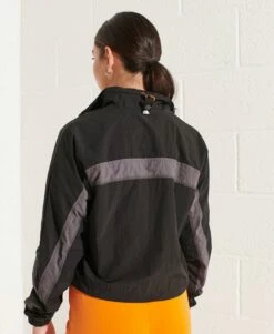 SUPERDRY Colourblock Track Overhead Jacket Black -Sportswear Sales 2022 upload9223368955665914204