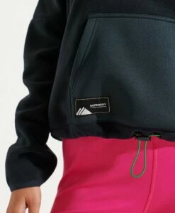 SUPERDRY Mountain Fleece Crop Hoodie Black 12 SUPERDRY Mountain Fleece Crop Hoodie Black -Sportswear Sales 2022 upload9223368955665914214