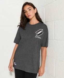 SUPERDRY Code Logo Appliqué T-shirt Low Light Black Grit 10 SUPERDRY Code Logo Appliqué T-shirt Low Light Black Grit -Sportswear Sales 2022 upload9223368955665914237