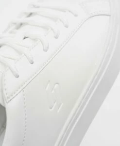 SUPERDRY Vegan Court Tennis Trainers White/risk Red -Sportswear Sales 2022 upload9223368955665914270