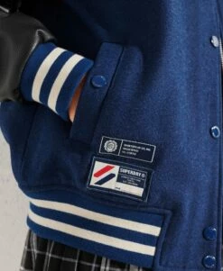 SUPERDRY Wool Varsity Baseball Jacket Navy/ecru 13 SUPERDRY Wool Varsity Baseball Jacket Navy/ecru -Sportswear Sales 2022 upload9223368955665914288