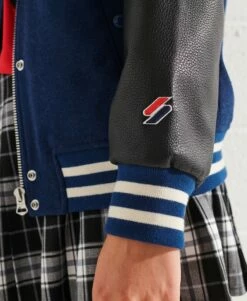 SUPERDRY Wool Varsity Baseball Jacket Navy/ecru 14 SUPERDRY Wool Varsity Baseball Jacket Navy/ecru -Sportswear Sales 2022 upload9223368955665914289