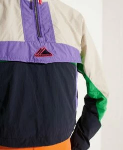 SUPERDRY Colourblock Track Overhead Jacket Optic -Sportswear Sales 2022 upload9223368955665915468